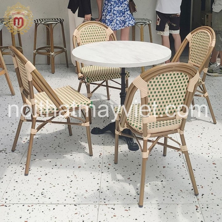 Bàn Ghế Mây Tre Cafe BGCF10